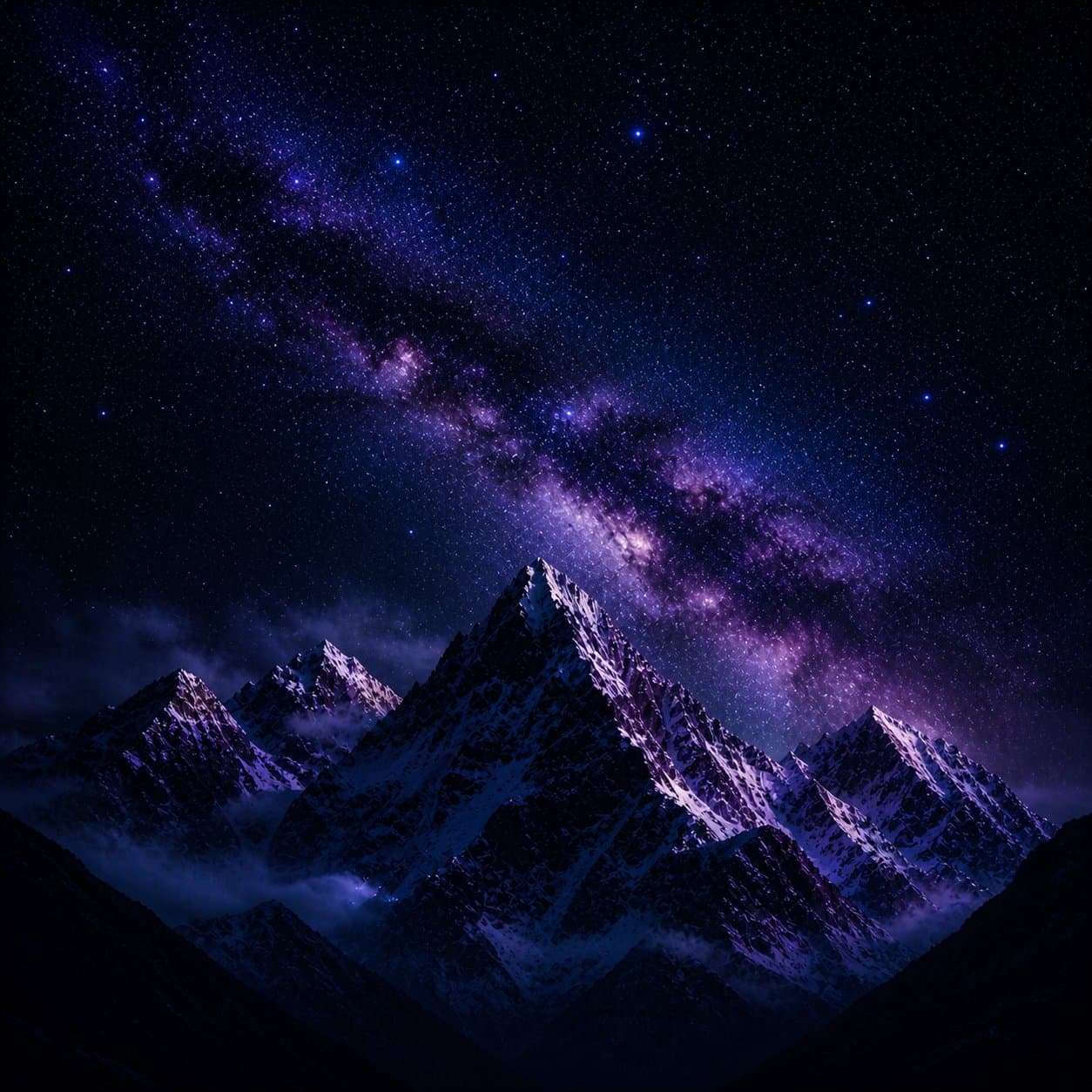 Starry Mountain Peaks